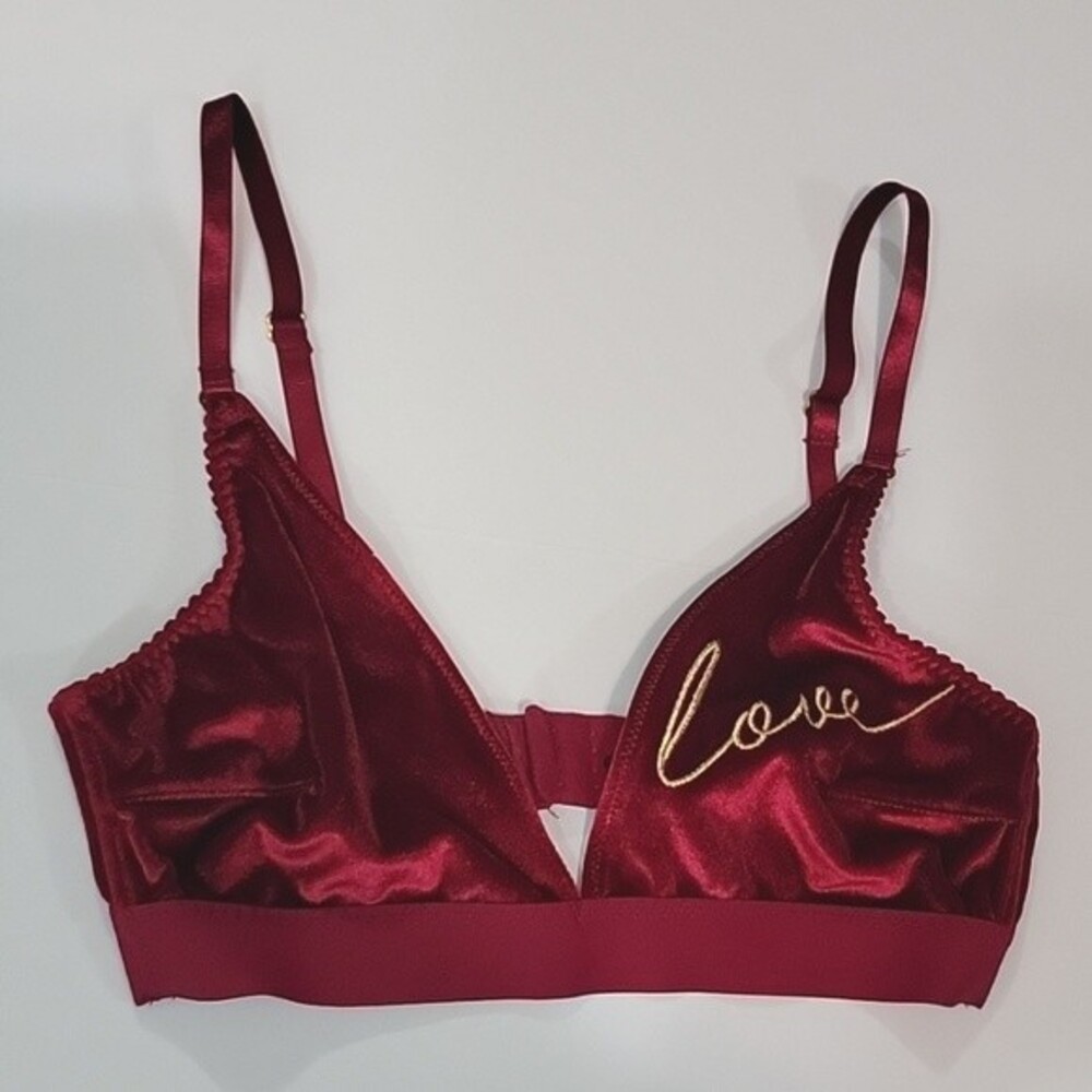 KISSKILL Love Velvet Bra Top size XS